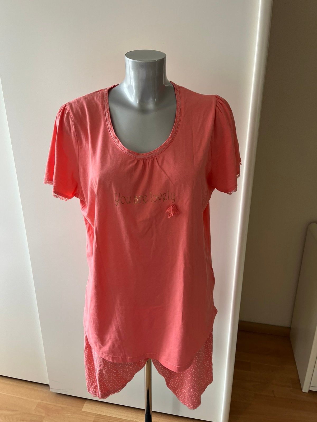 Shortama Ringella maat XL (koraal), Ophalen of Verzenden, Zo goed als nieuw, Maat 46/48 (XL) of groter