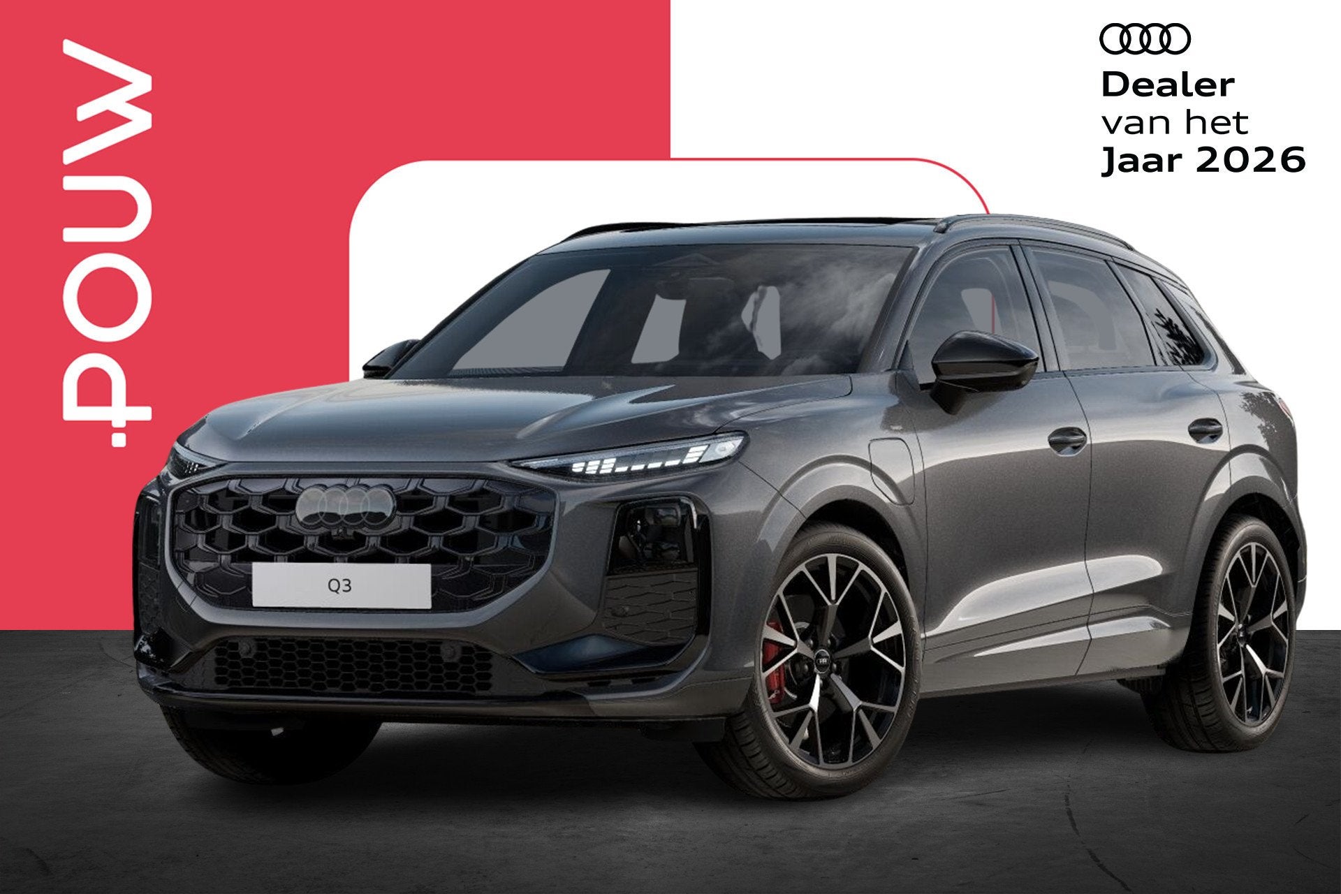 Audi Q3 1.5 e-hybrid 272pk S Edition | Panoramadak | Trekhaa, Auto's, 12 maanden, 1800 kg, 1498 cc, 4 cilinders