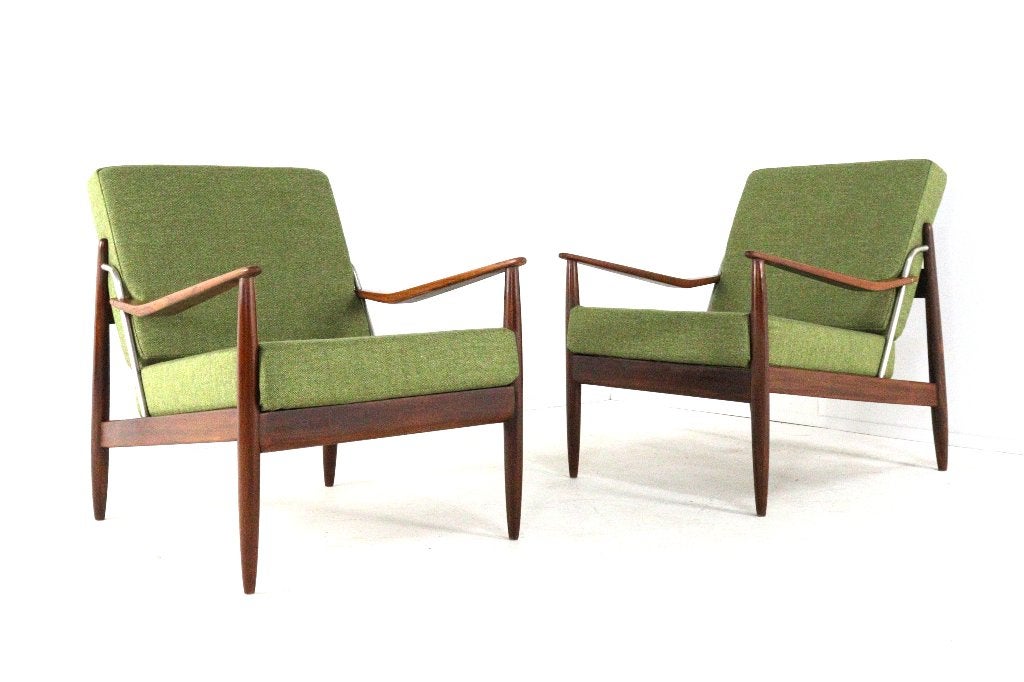 Vintage Topform fauteuil nieuw bekleed stoel, Huis en Inrichting, Fauteuils, -, -, 75 tot 100 cm, Ophalen of Verzenden