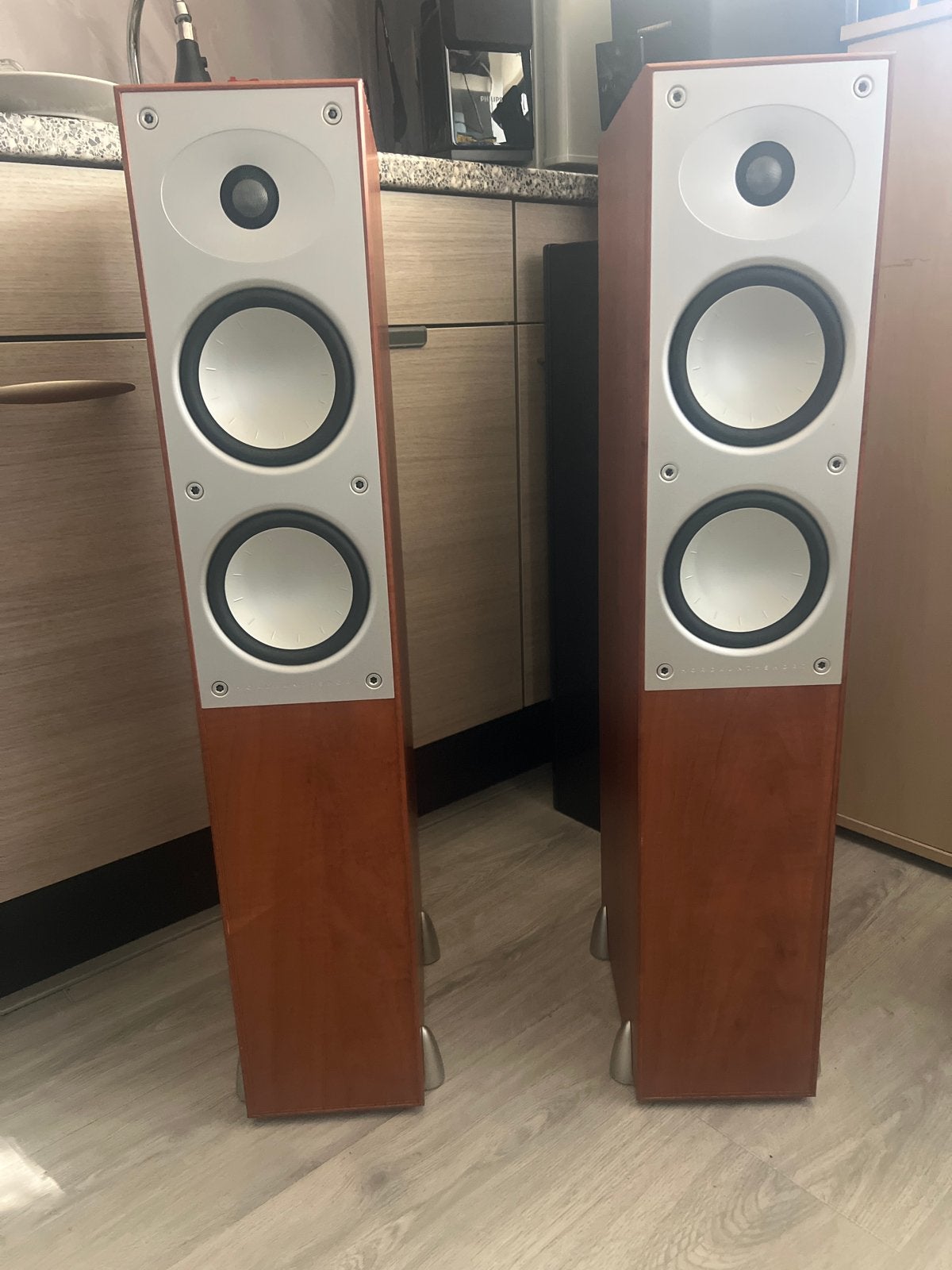 Monitor Audio Avant 906i Vloerstaande Speakers (Paar), Gebruikt, 120 watt of meer, Front, Rear of Stereo speakers, Ophalen