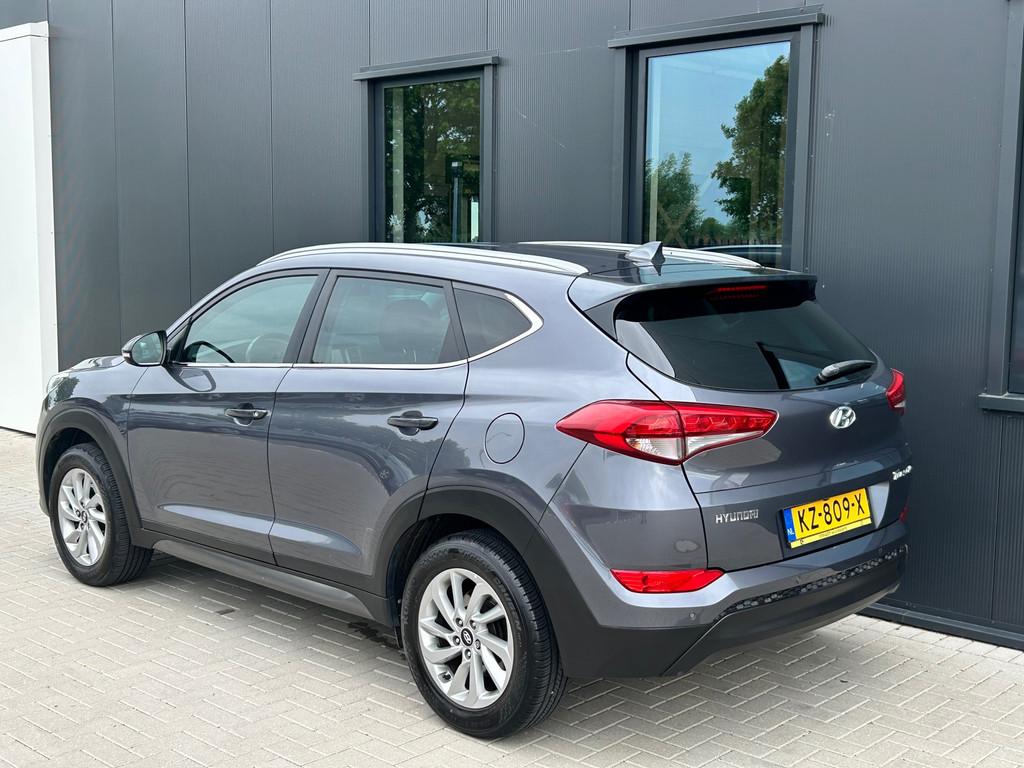 Hyundai Tucson 1.6 GDi Comfort |Navi|Camera|Trekhaak|Stoelvw, Voorwielaandrijving, Stof, Gebruikt, 4 cilinders
