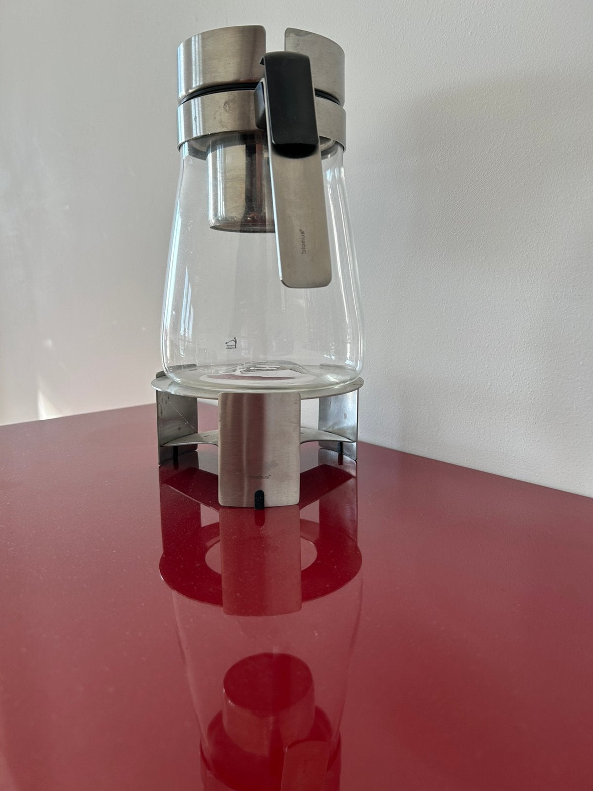 Blomus theepot met theelicht, Huis en Inrichting, Ophalen of Verzenden, Gebruikt, Overige stijlen, Overige typen