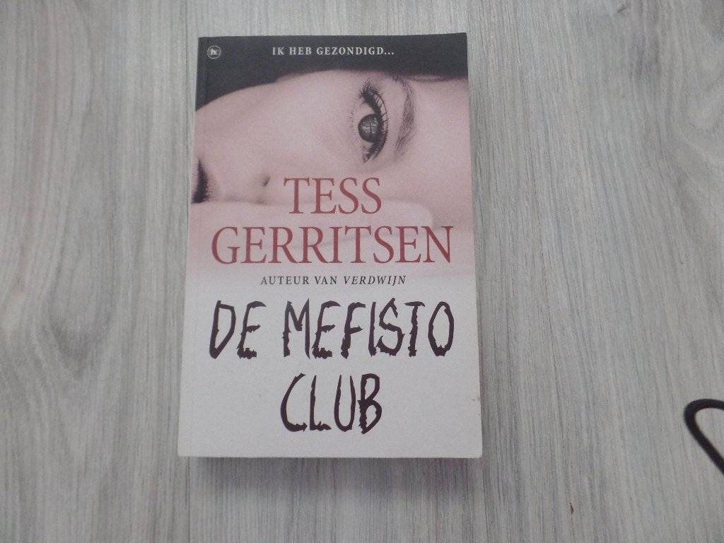 Tess Gerritsen De Mefisto Club, Ophalen of Verzenden, Zo goed als nieuw, Tess Gerritsen, Scandinavië