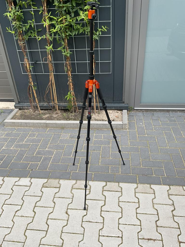 Rollei fotocamera statief nieuw c4 of c5 ik weet het niet, Ophalen, Zo goed als nieuw, Minder dan 150 cm, Driepoot