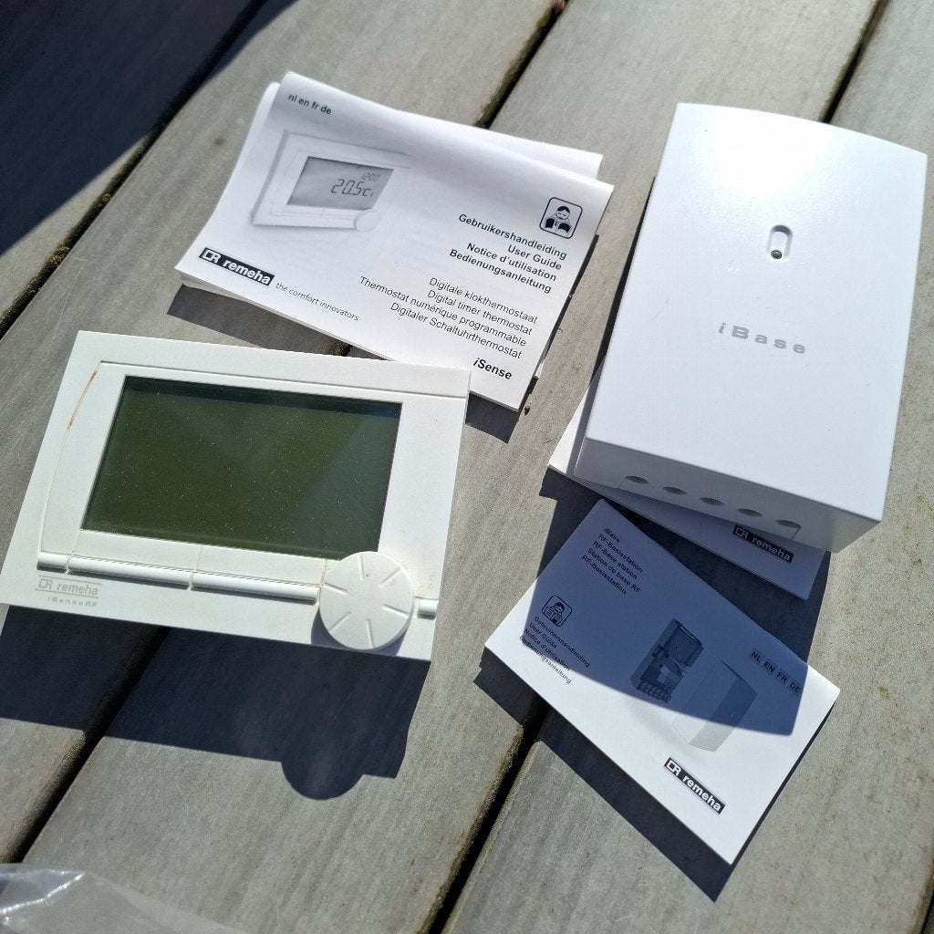 Remeha iBase iSense RF draadloze thermostaat, Ophalen of Verzenden, Gebruikt