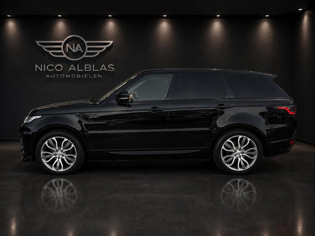 Land Rover Range Rover Sport 3.0 V6 SC HSE Black Edition 1e, Auto's, Automaat, Gebruikt, Euro 6, 2995 cc