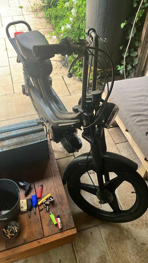 Puch Z One, geel kenteken 50cc, Ophalen