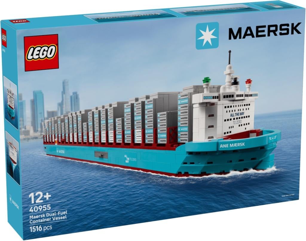 LEGO Maersk containerschip 40955 Nieuw, Kinderen en Baby's, Speelgoed | Duplo en Lego, Ophalen of Verzenden, Nieuw, Lego