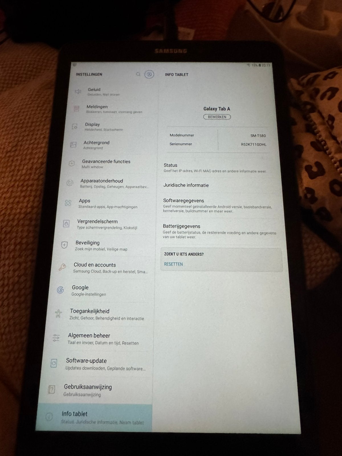 Samsung Galaxy Tab 10.1, Ophalen, Zo goed als nieuw, 10 inch, 16 GB