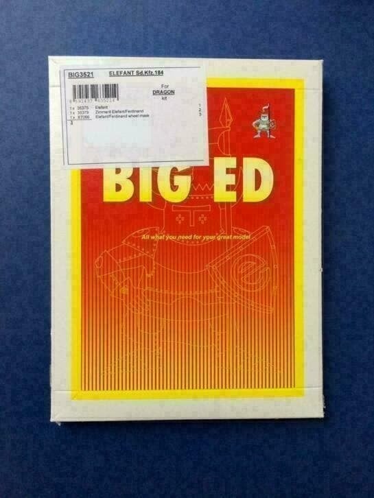 EDUARD BIG3521 Elefant Sd.Kfz.184 pe set - Dragon 1/35, Verzenden, Nieuw, 1:32 tot 1:50