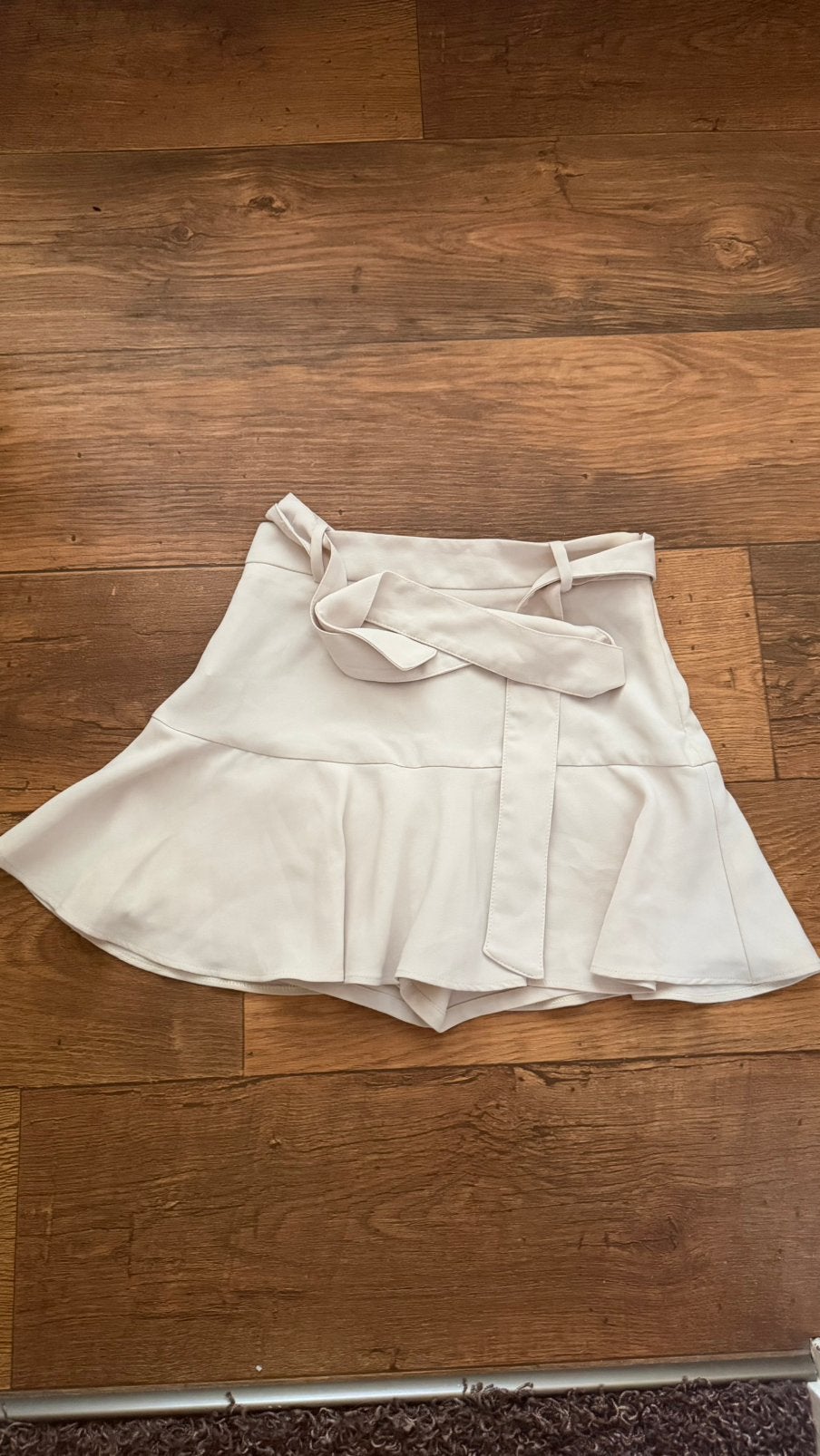 Dames beige broekrok van Zara, Beige, Ophalen of Verzenden, Zo goed als nieuw, Maat 34 (XS) of kleiner