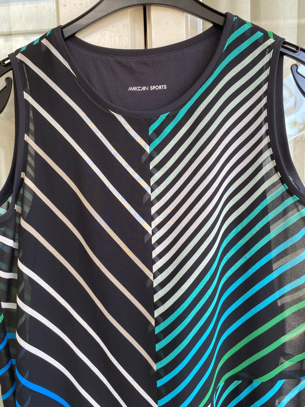 MarcCain kleurrijke zomer top N3 Nieuw met kaartje, Maat 38/40 (M), Verzenden, Zwart, Nieuw