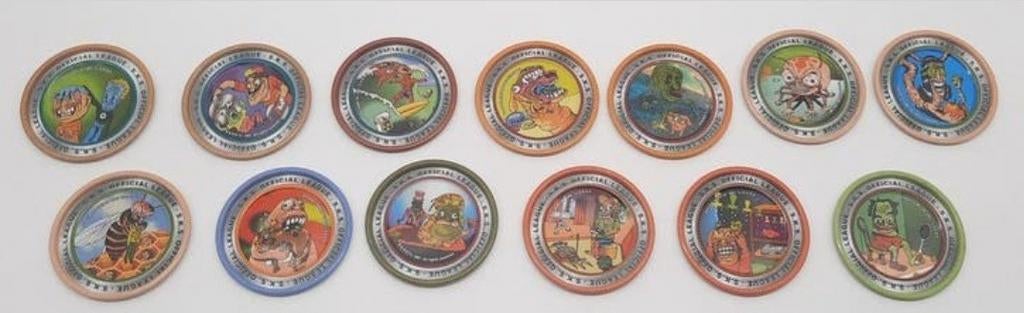 Shlak metalen Franse "flippo's" 13 verschillende uit 1997, Verzamelen, Flippo's, Overige typen, Ophalen of Verzenden