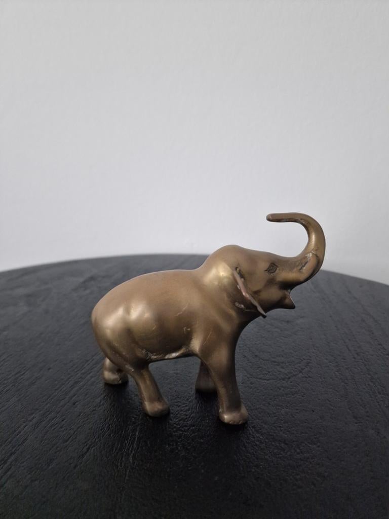 Olifant beeldje brons, Ophalen of Verzenden