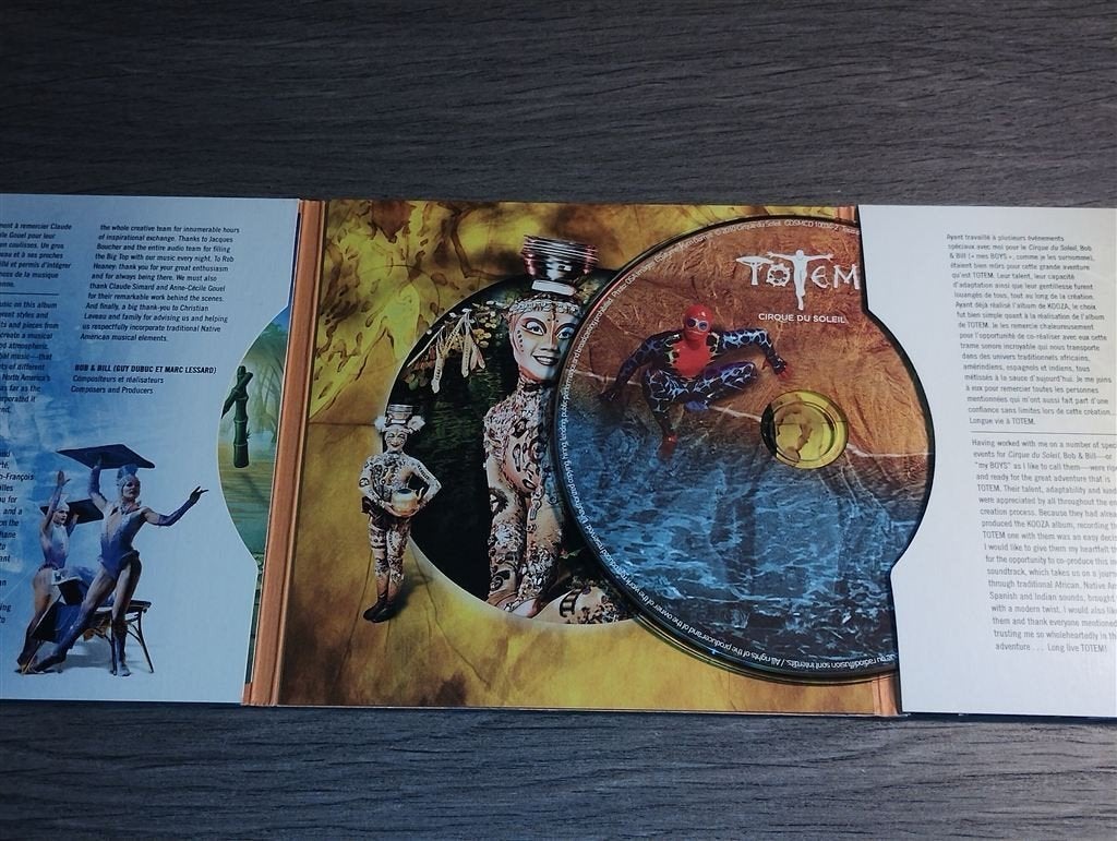Cirque Du Soleil - Totem, Ophalen of Verzenden, Zo goed als nieuw