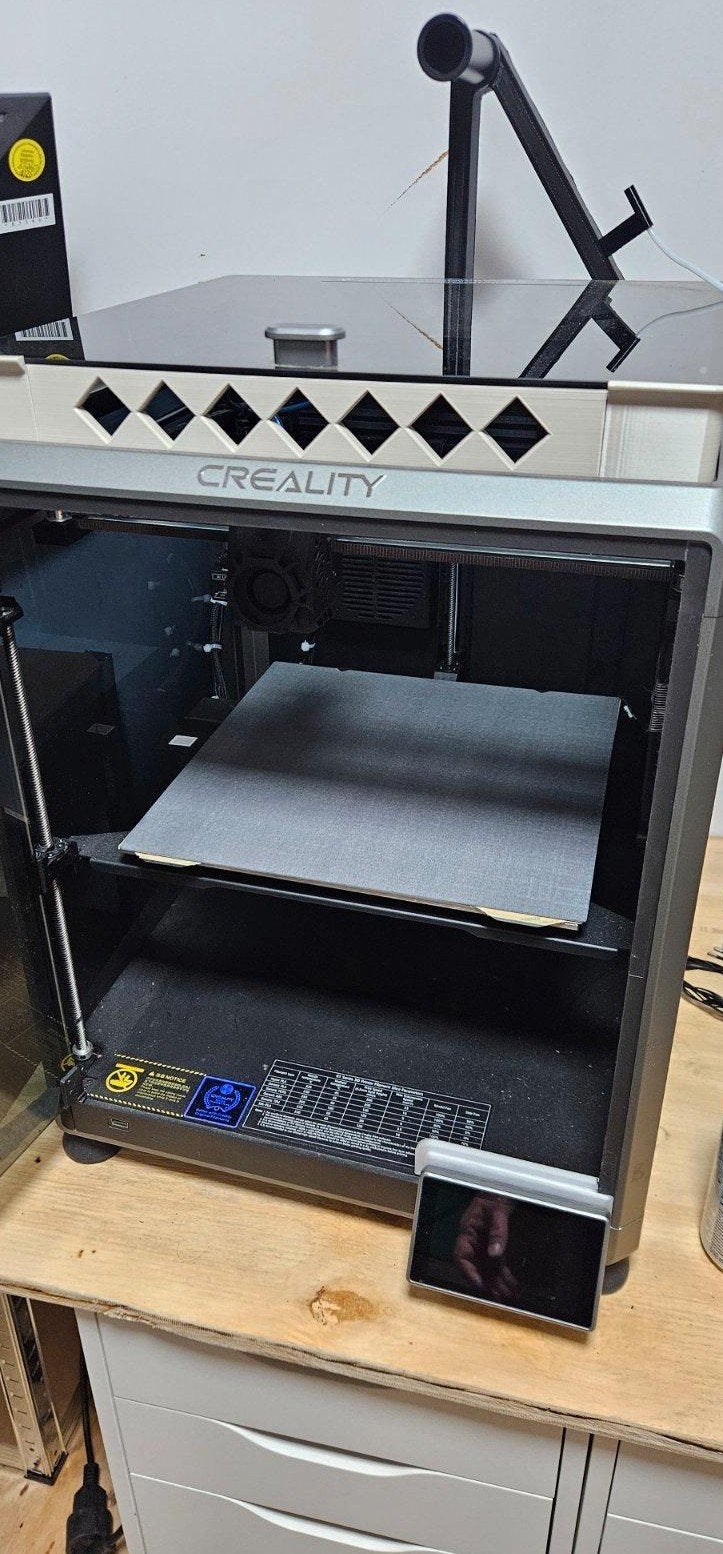 Creality K1 Max 3D printer geüpgraded compleet, Verzenden, Ingebouwde Wi-Fi, Zo goed als nieuw, Filament