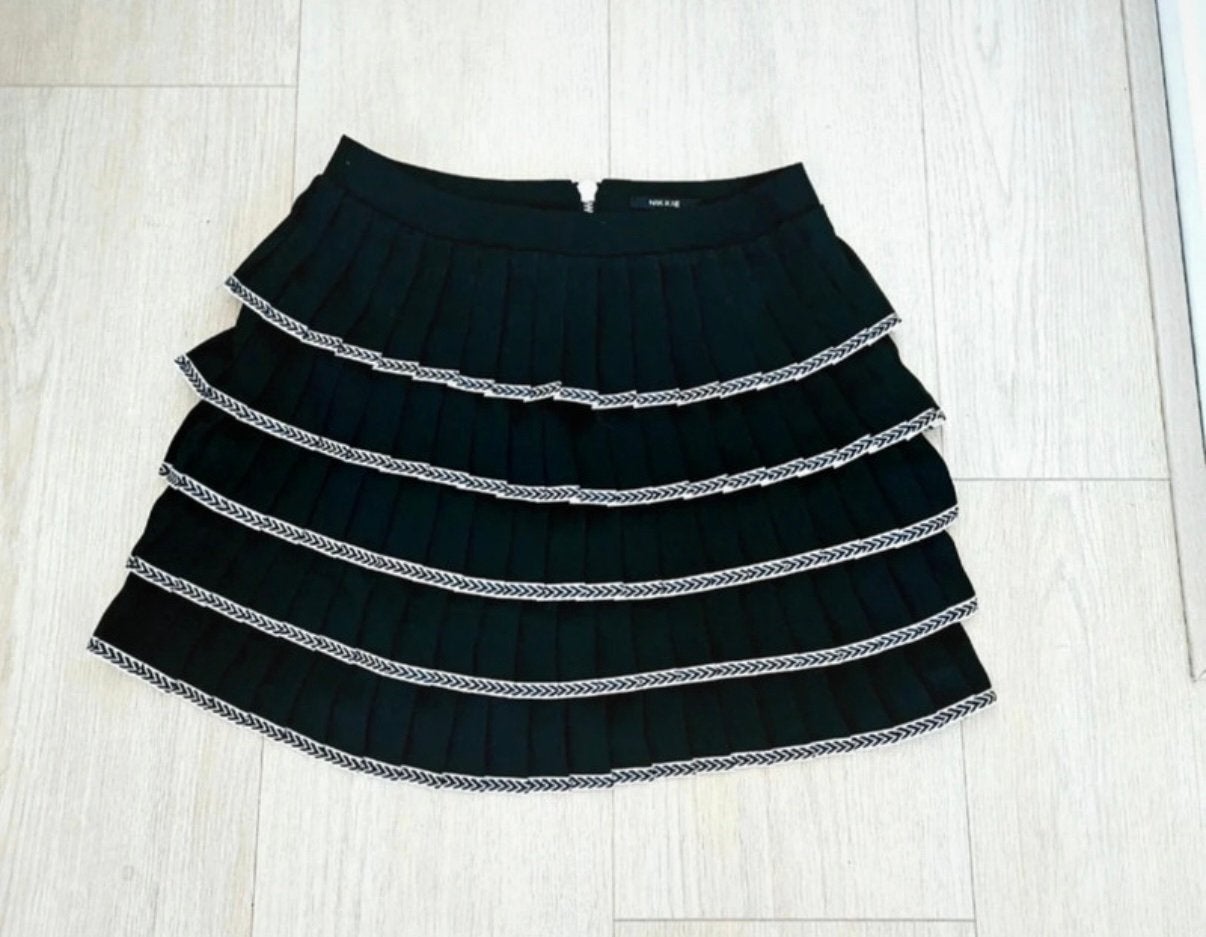 Rok Nikkie, Kleding | Dames, Rokken, Maat 38/40 (M), Verzenden, Zwart, Zo goed als nieuw