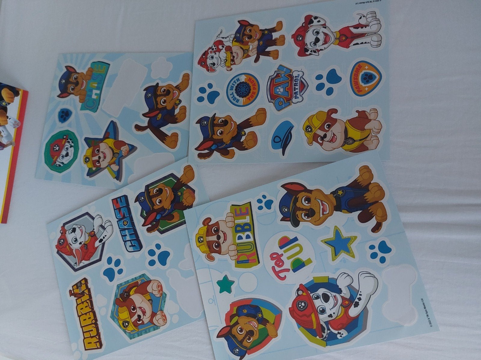 Raamstickers Paw Patrol, Ophalen of Verzenden, Nieuw, Meerdere stickers