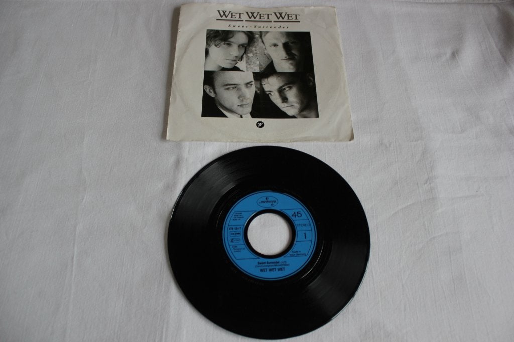 wet wet wet  -  sweet surrender, 7 inch, Ophalen of Verzenden, Zo goed als nieuw, EP