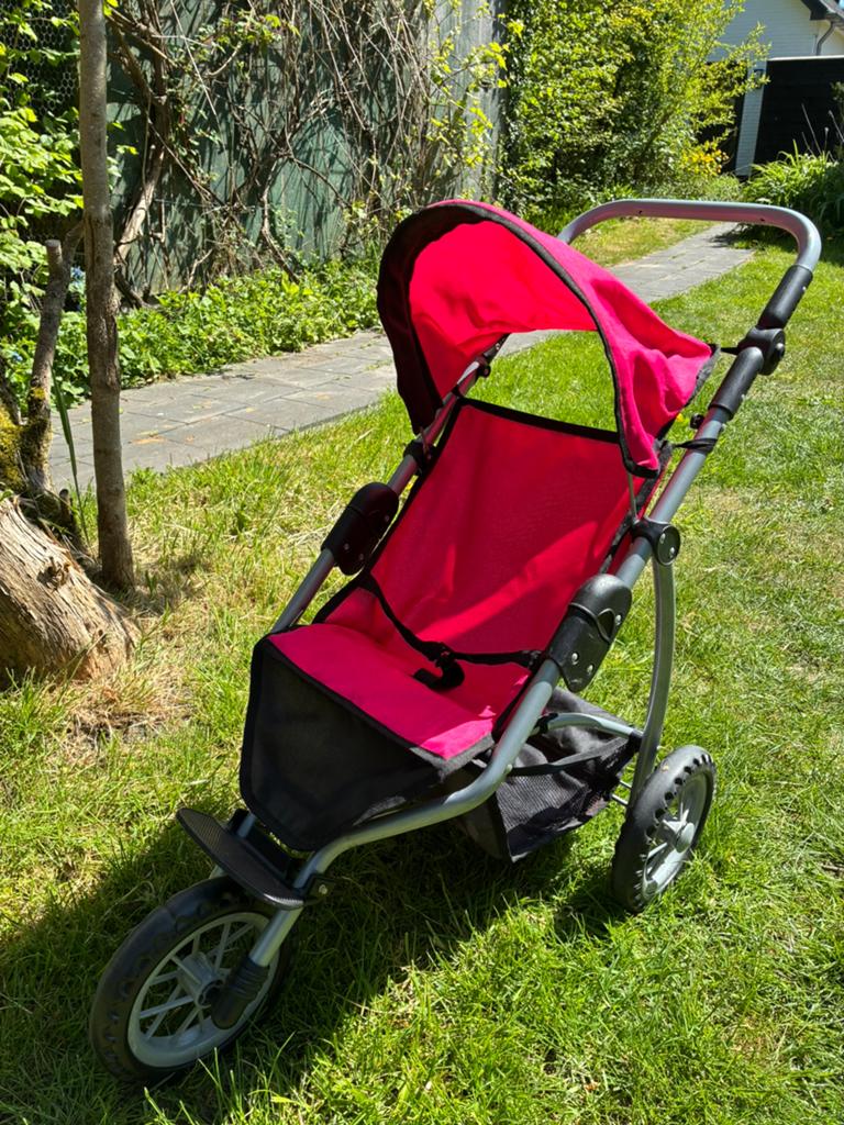 Poppen kinderwagen - inklapbaar, Ophalen of Verzenden