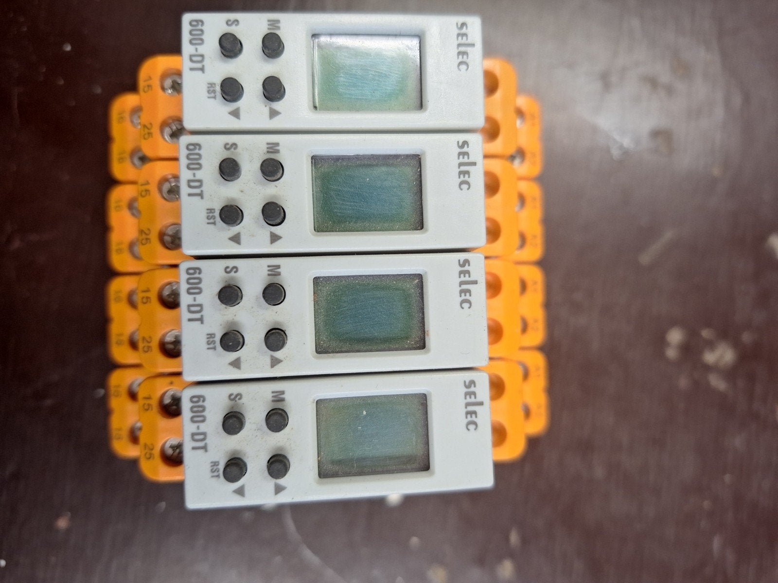 SELEC 600-DT Digitale Timer Relais (4 stuks), Ophalen of Verzenden, Gebruikt, Overige typen