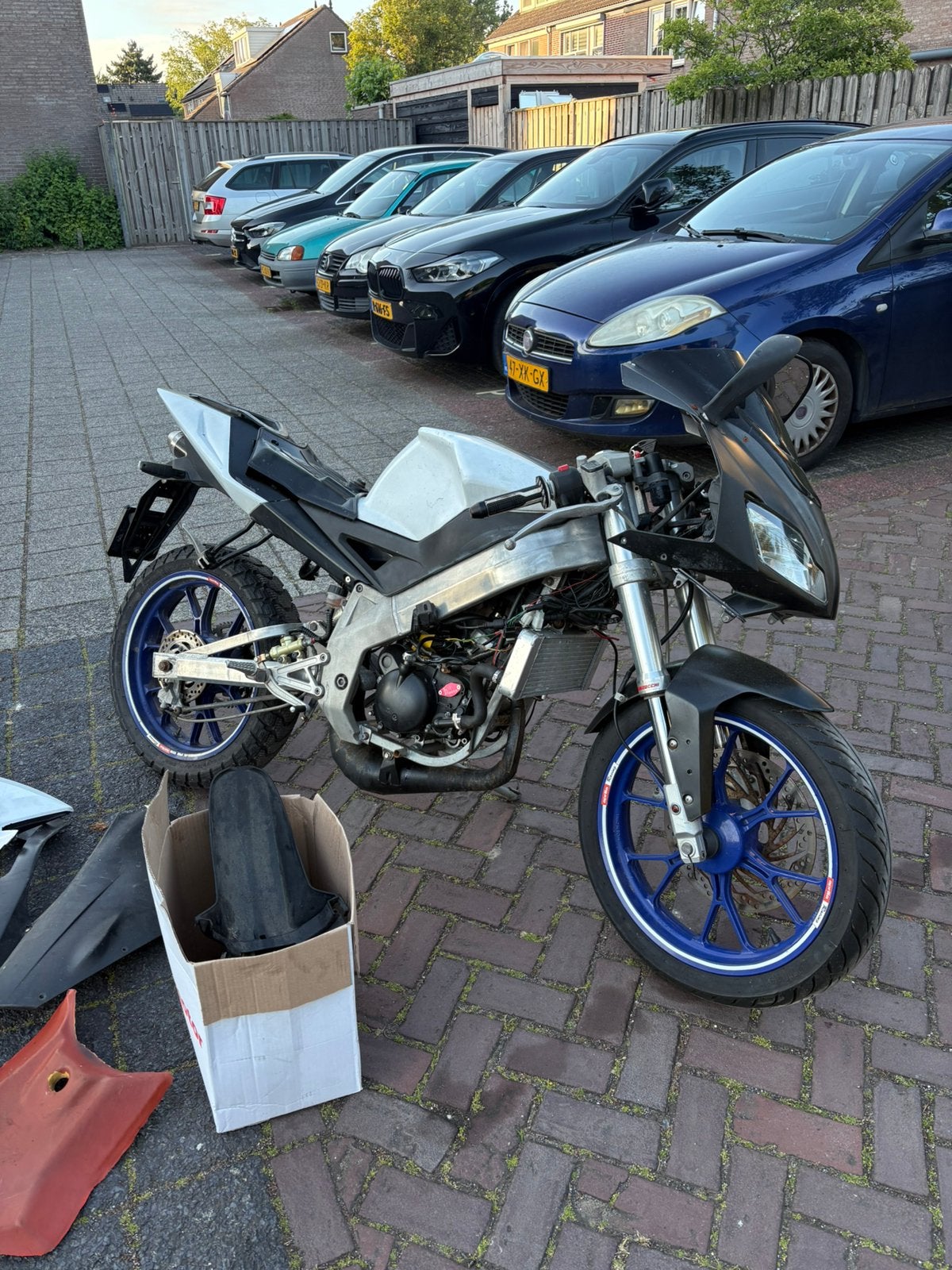 aprilia rs 50 schakelbrommer 2008 opknapper, Ophalen, Gebruikt, Benzine, SR 50