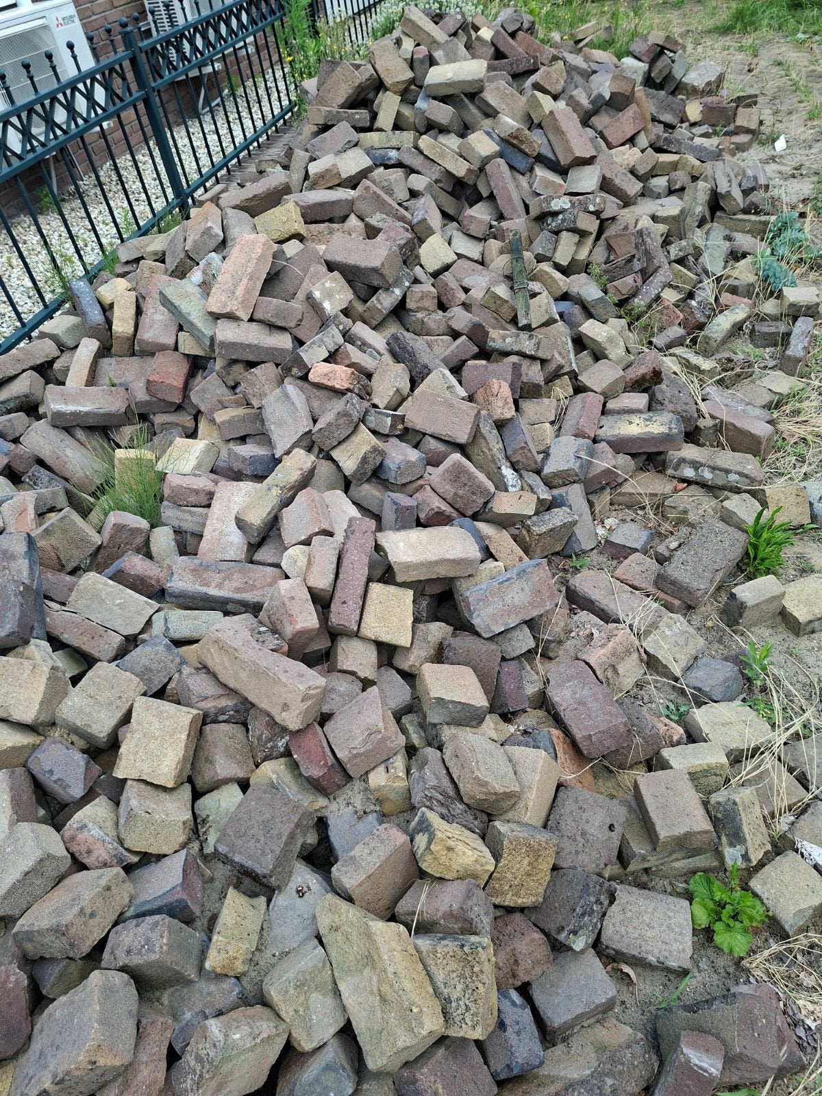 Klinkers, Ophalen, Beton, Klinkers