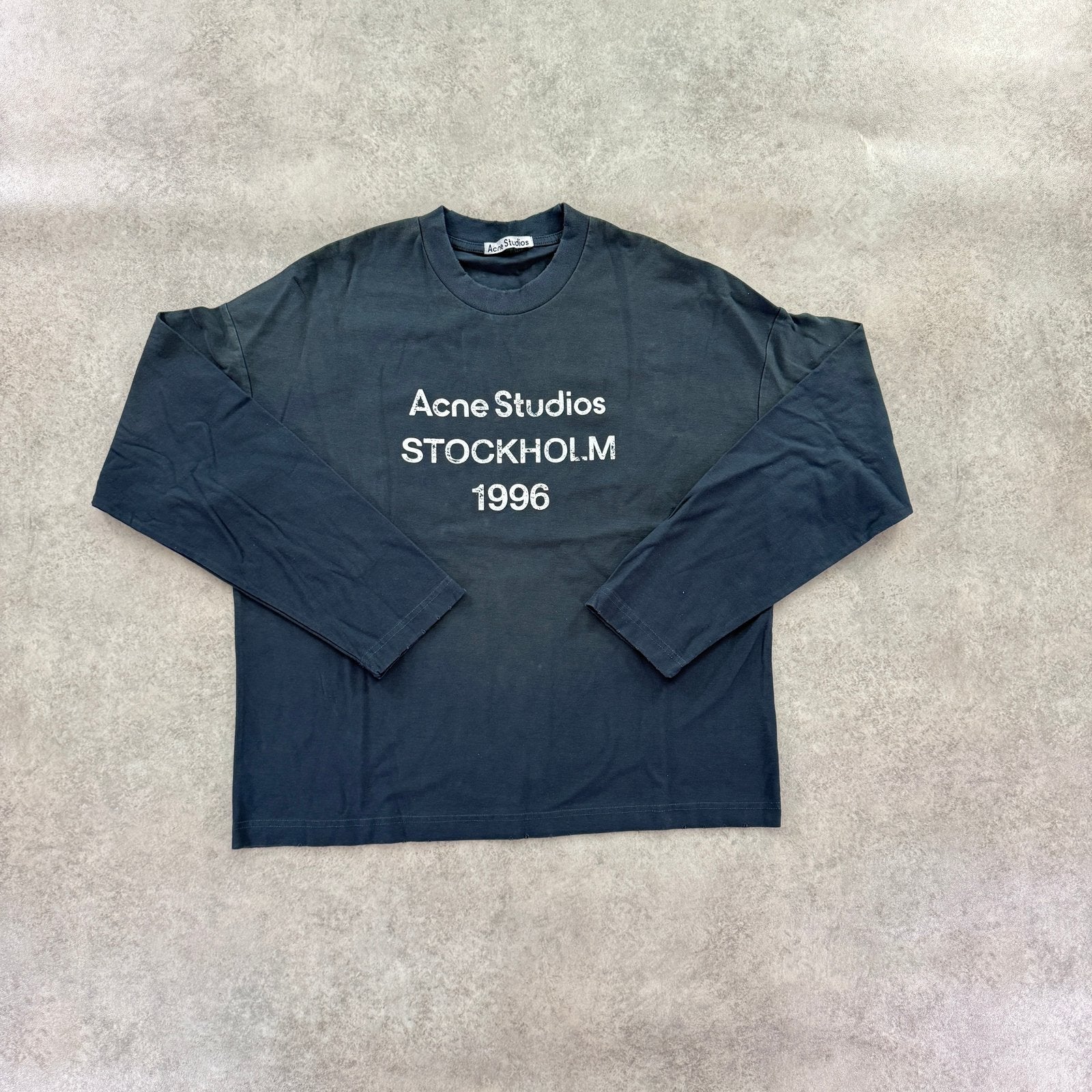 Acne Studios Longsleeve blauw/wit, Ophalen of Verzenden, Zo goed als nieuw, Maat 46 (S) of kleiner, Blauw