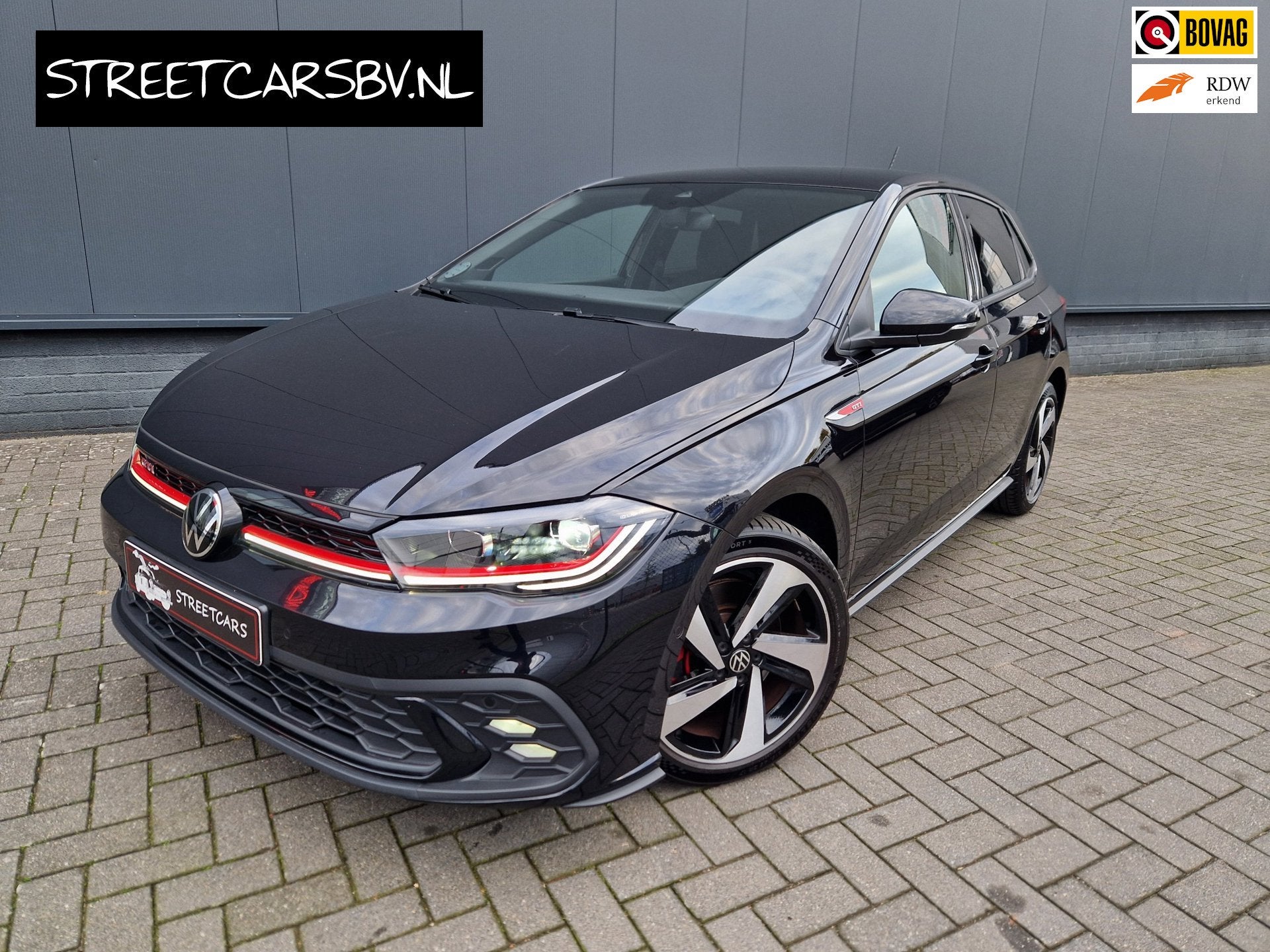 Volkswagen Polo 2.0 TSI GTI DSG /IQ Drive /IQ Light /Drivers, Gebruikt, 4 cilinders, Zwart, Geïmporteerd