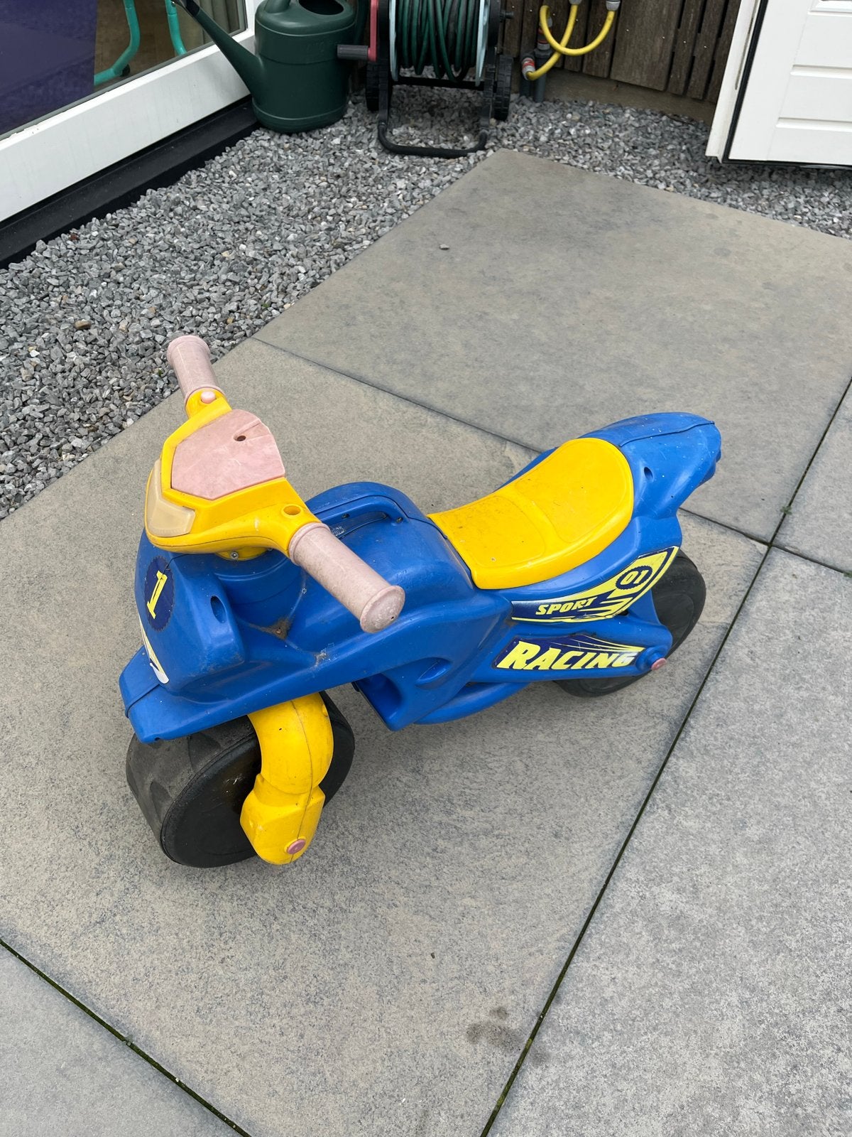 Blauwe loopmotor voor kinderen - Gebruikt, Ophalen, Gebruikt, Loopfiets