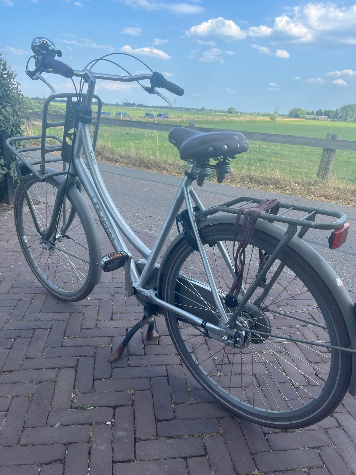 Cortina U4 Transportfiets 3 versn., Fietsen en Brommers, Fietsen | Dames | Damesfietsen, Gebruikt, Versnellingen, 50 tot 53 cm