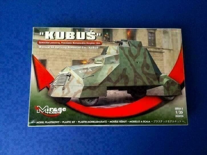 miragehobby 355026 Warsaw'44 Uprising | Car kubus 1/35, Verzenden, 1:32 tot 1:50, Nieuw, Italeri