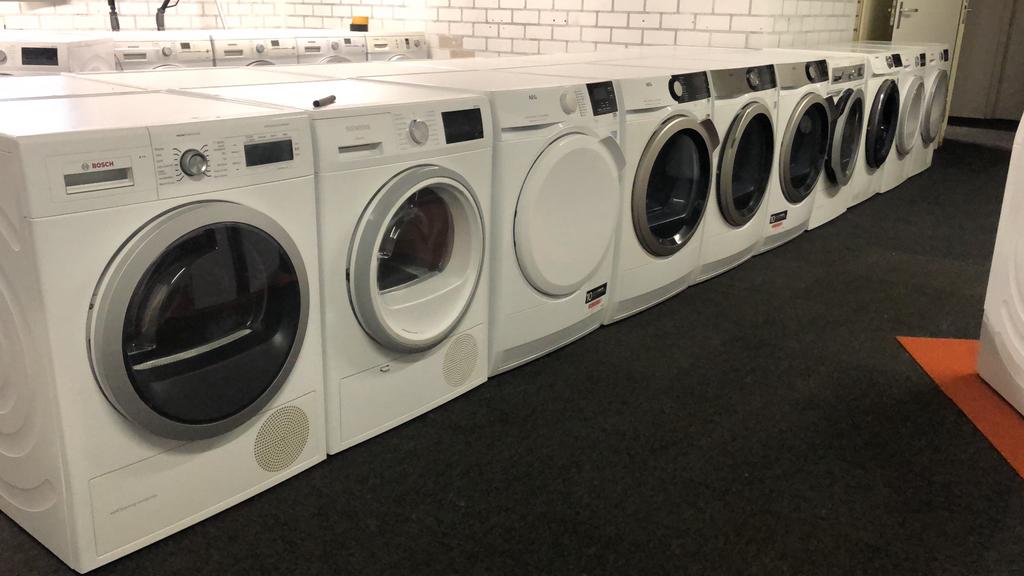 Wasmachine Bosch Siemens Droger Garantie Venlo Roermond, Ophalen, 6 tot 8 kg, Minder dan 85 cm, 1600 toeren of meer