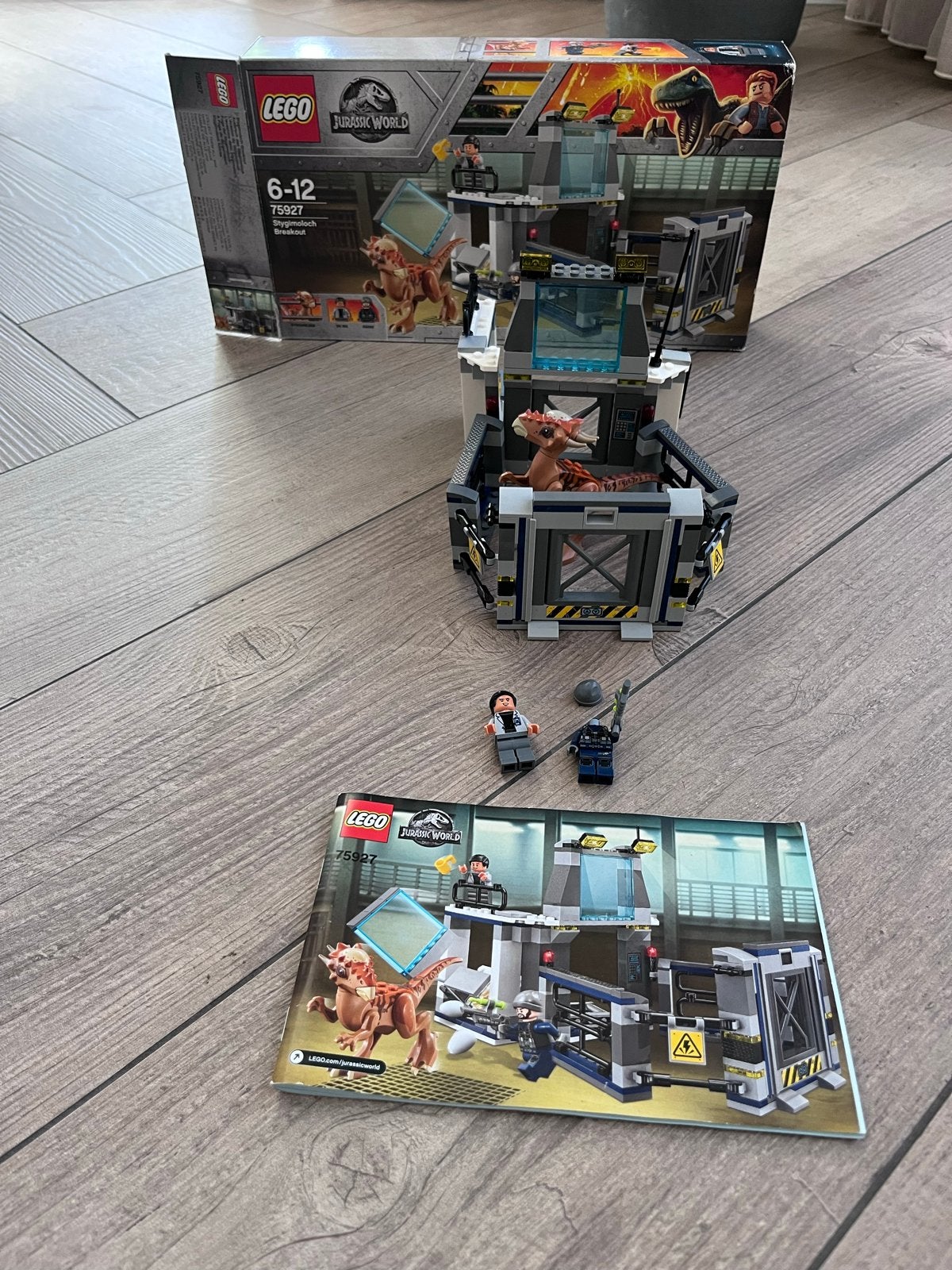 LEGO Jurassic World 75927 Stygimoloch Ontsnapping, Gebruikt, Jurassic World, Lego, Ophalen of Verzenden