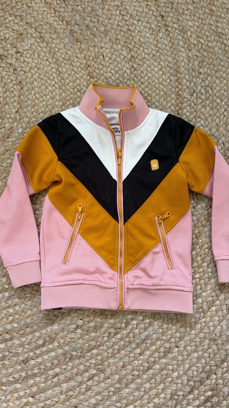 Leuke 4Funky Flavours vest maat 98/104, Ophalen of Verzenden, Gebruikt, Jongen of Meisje, Trui of Vest