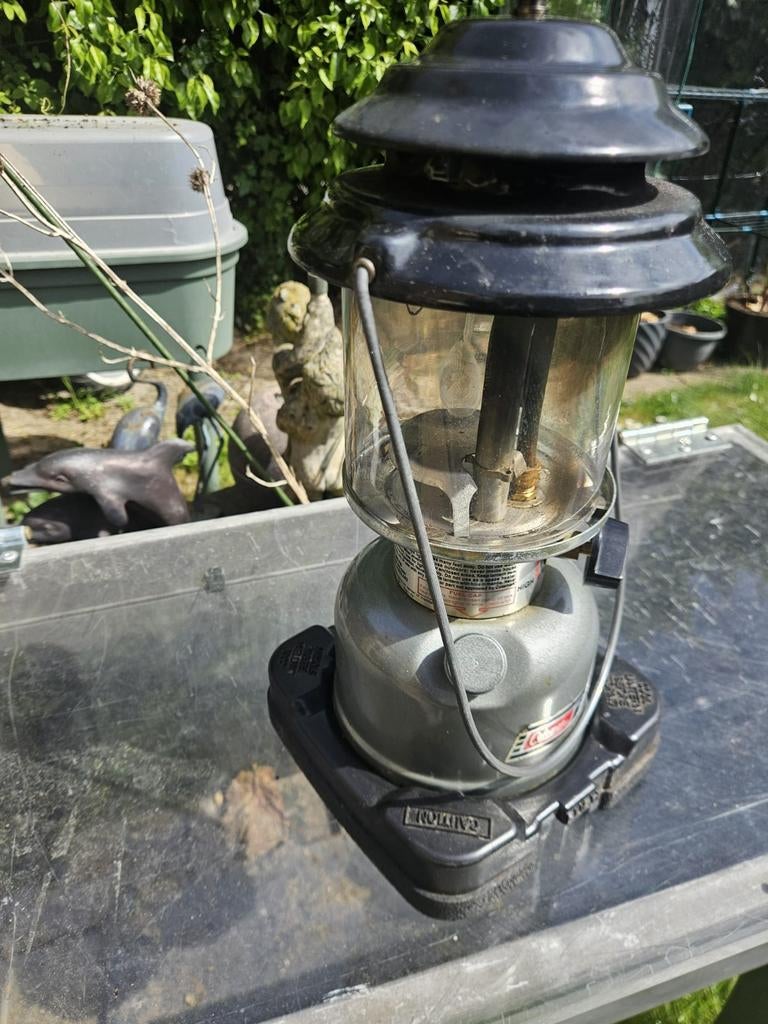 Coleman Unleaded Benzine Lamp - Ideaal voor Outdoor, Ophalen of Verzenden, Gebruikt