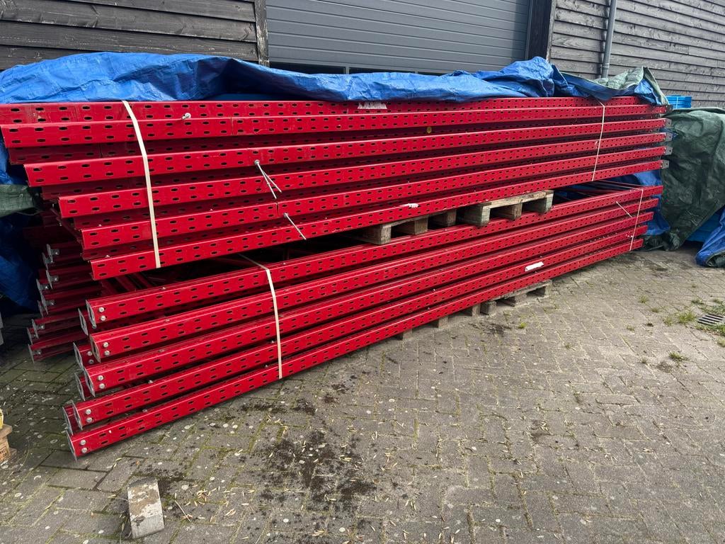 Nette gebruikte pallet stelling, Ophalen