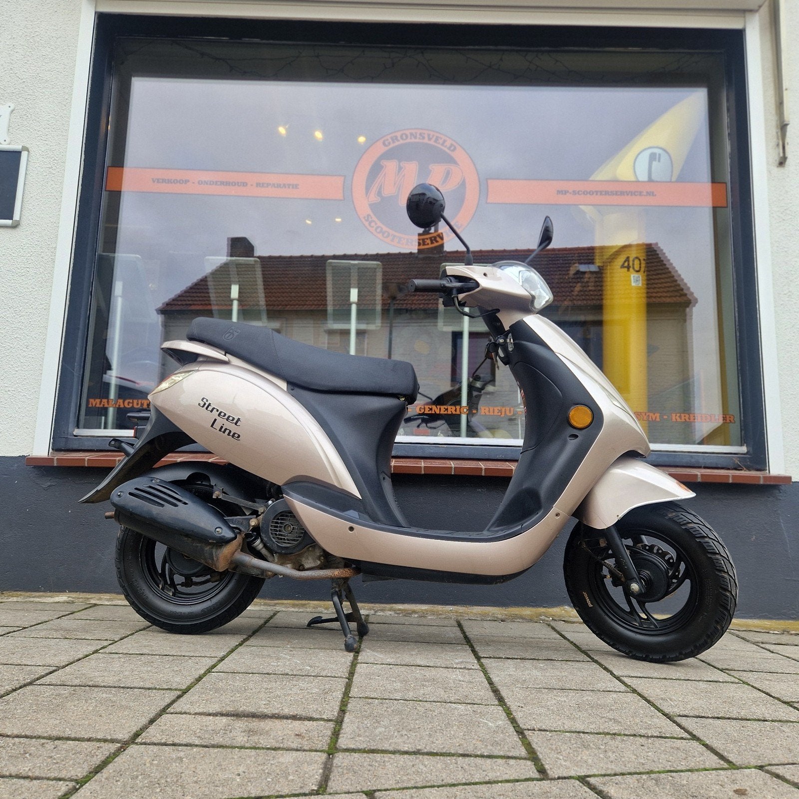 Te koop btc streetline 45km brom/B klas met belgische papier, Ophalen of Verzenden, Gebruikt, Benzine
