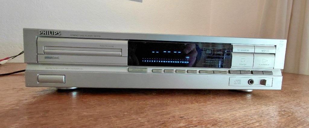 Philips CD Speler vintage CD614, Ophalen, Gebruikt, Philips