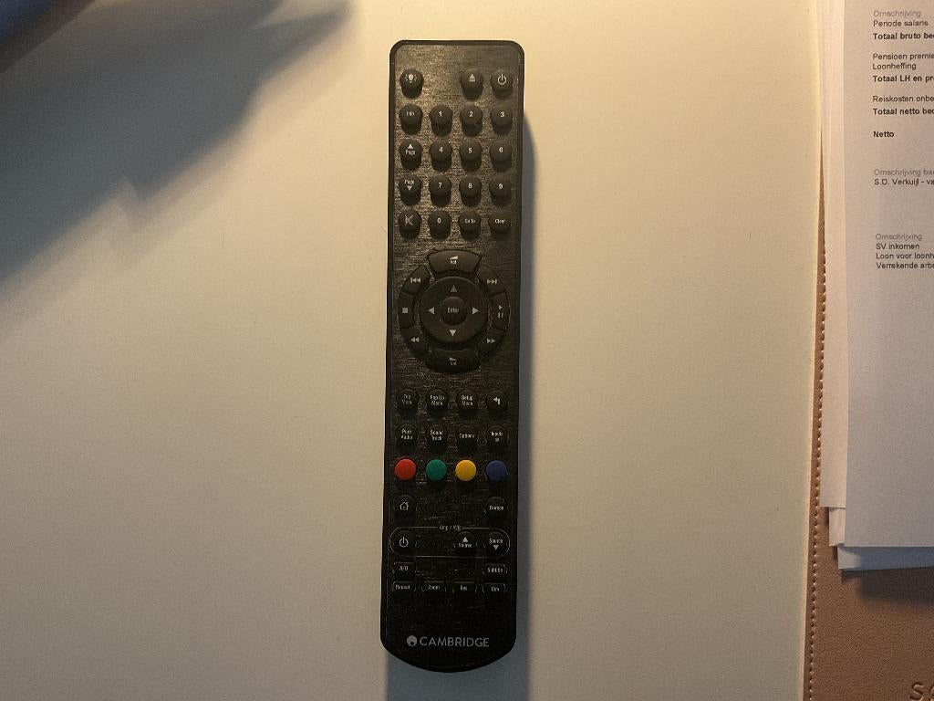 Cambridge Audio CXU Afstandsbediening / Remote, Audio, Tv en Foto, Afstandsbedieningen, Zo goed als nieuw, Origineel, Ophalen
