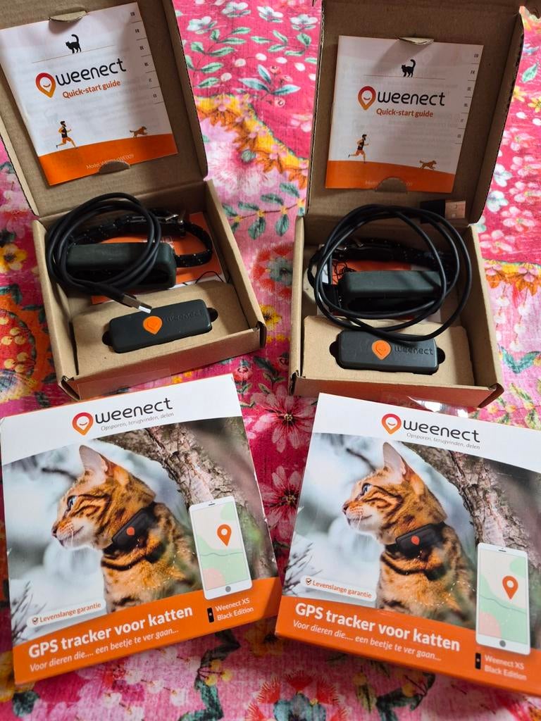 Weenect katten gps, Dieren en Toebehoren, Katten-accessoires, Gebruikt, Ophalen of Verzenden