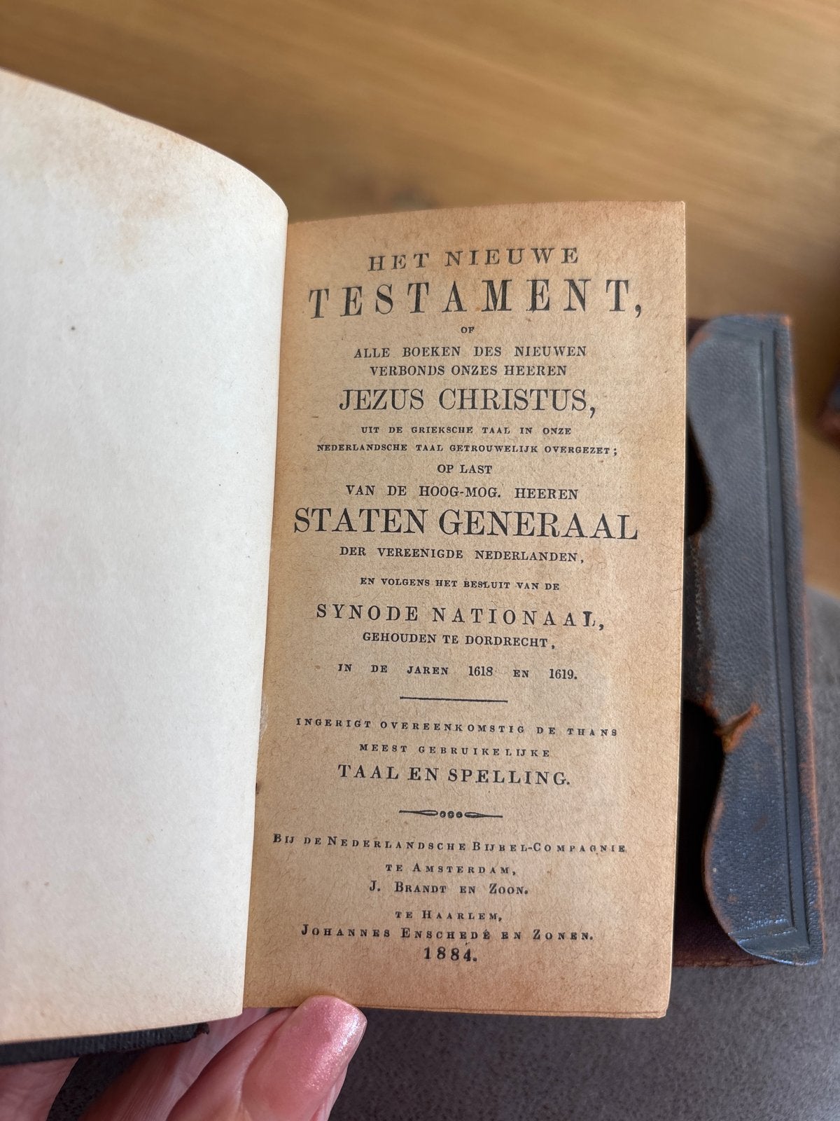 Het Nieuwe Testament, 1884 - Zeldzaam Bijbeltje, Ophalen
