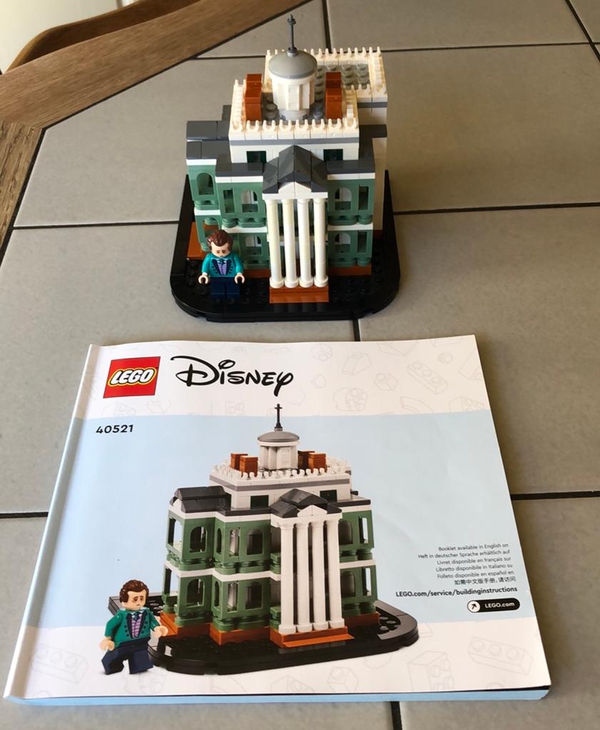 Lego Disney Mini Spookhuis (40521) - Compleet met minifiguur, Ophalen, Compleet, Lego, Zo goed als nieuw