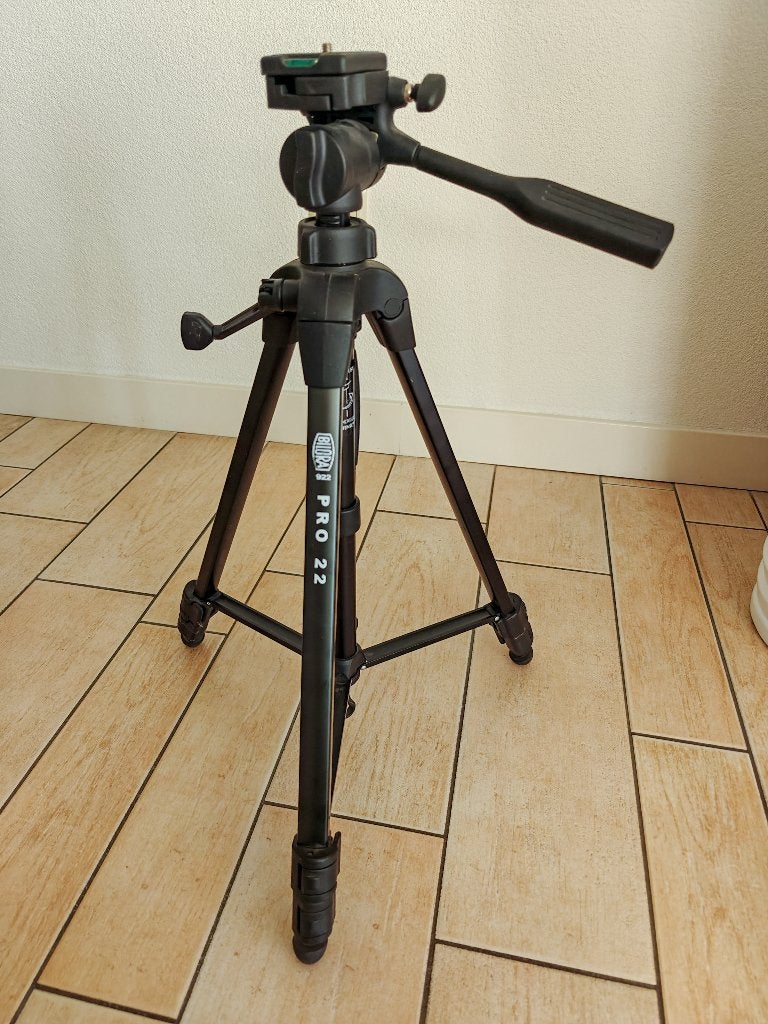 Prachtig Bilora 922 Pro 22 statief te koop, Bilora, Zo goed als nieuw, 150 tot 175 cm, Ophalen of Verzenden