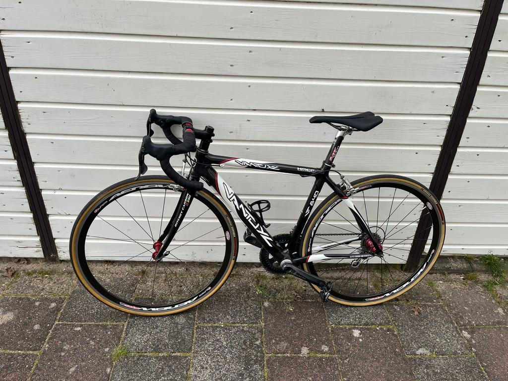 Van Tuyl VT840 racefiets, Fietsen en Brommers, Fietsen | Racefietsen, 28 inch, Gebruikt, 10 tot 15 versnellingen, Velgrem