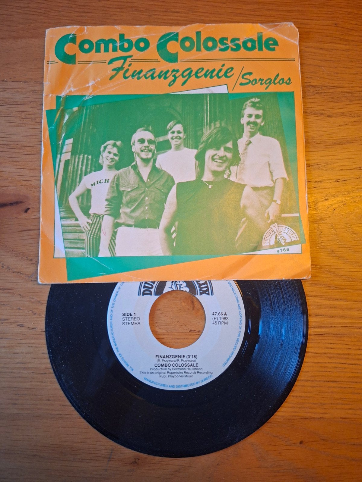 Combo Colossale - Finanzgenie / Sorglos (Vinyl Single), Gebruikt, 7 inch, EP, Schlager