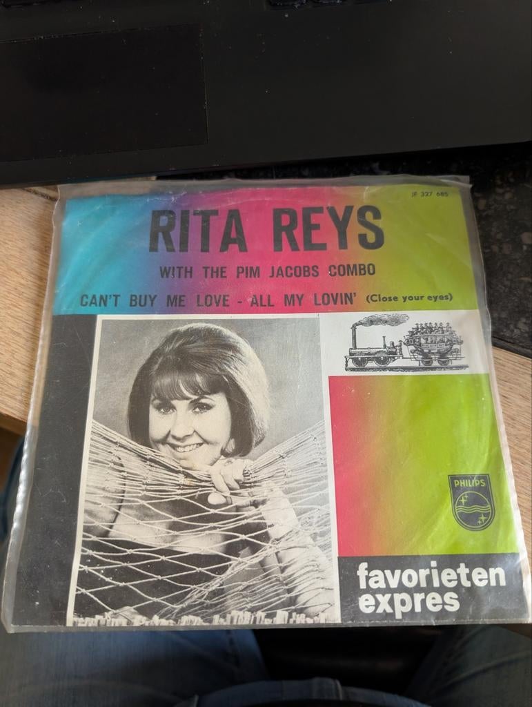 Rita Reys -  Can't buy me love/ All my lovin', Ophalen of Verzenden, Gebruikt, Pop