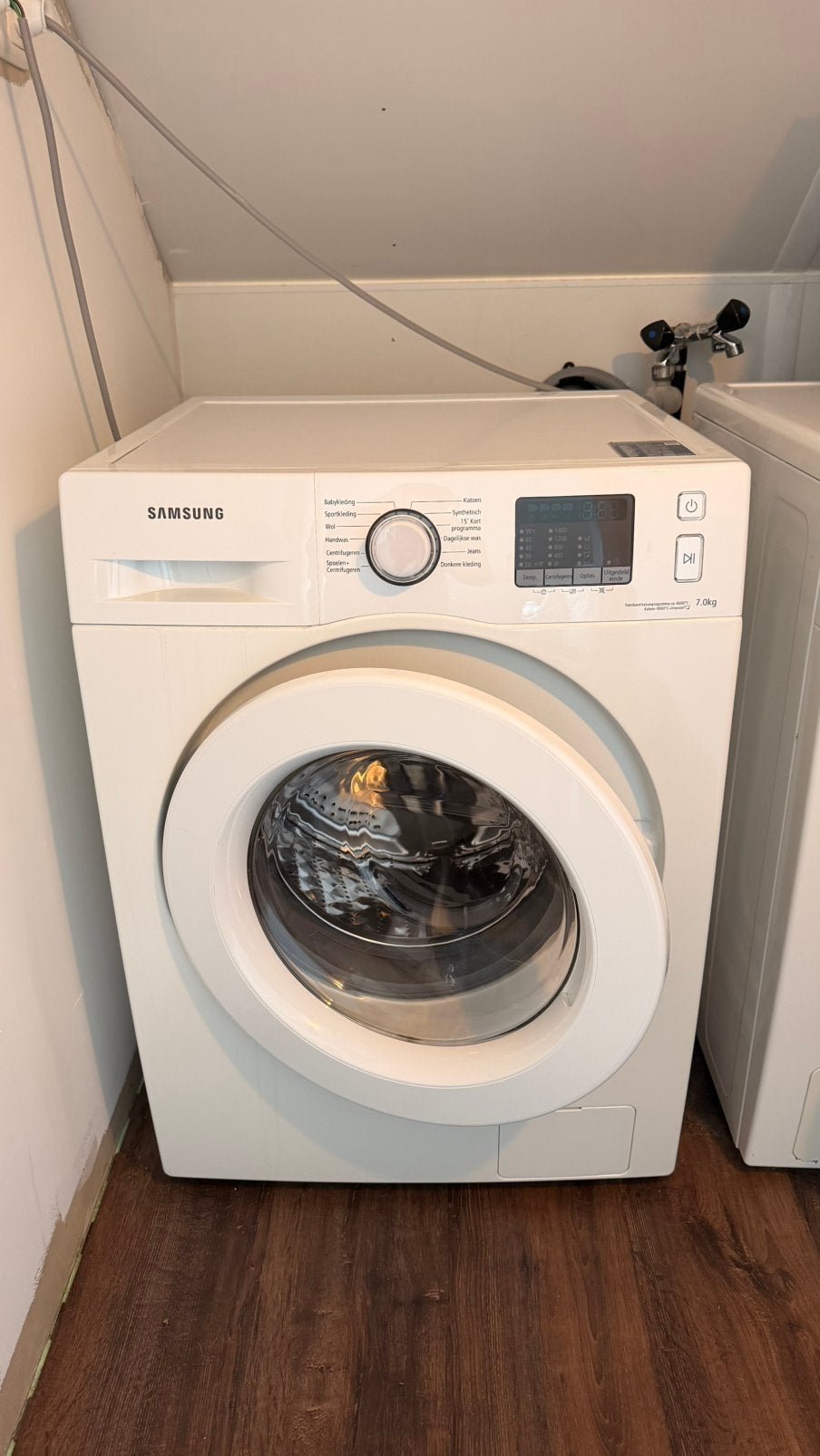 Samsung wasmachine (7kg/1400 toeren), Ophalen, Gebruikt, Energieklasse A of zuiniger, Voorlader