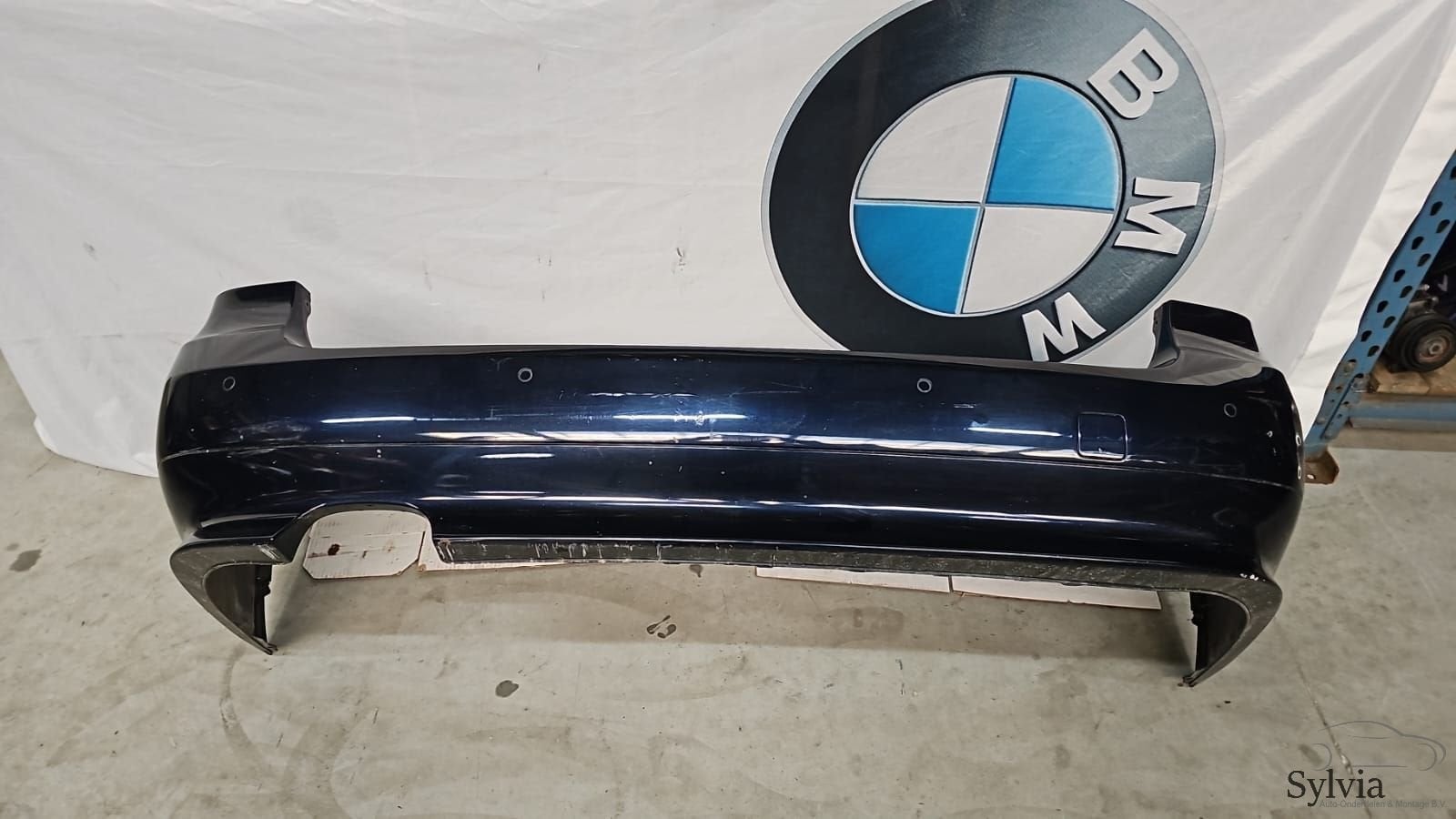 Achterbumper BMW 5 Serie E61 LCi Monacoblauw A35 51127184750, Auto-onderdelen, Gebruikt, -, -, Ophalen of Verzenden