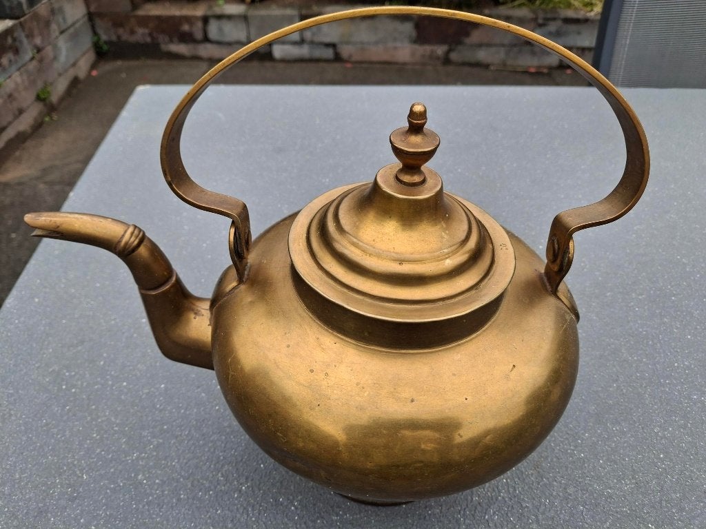 Oude koperen ketel, Ophalen, Koper